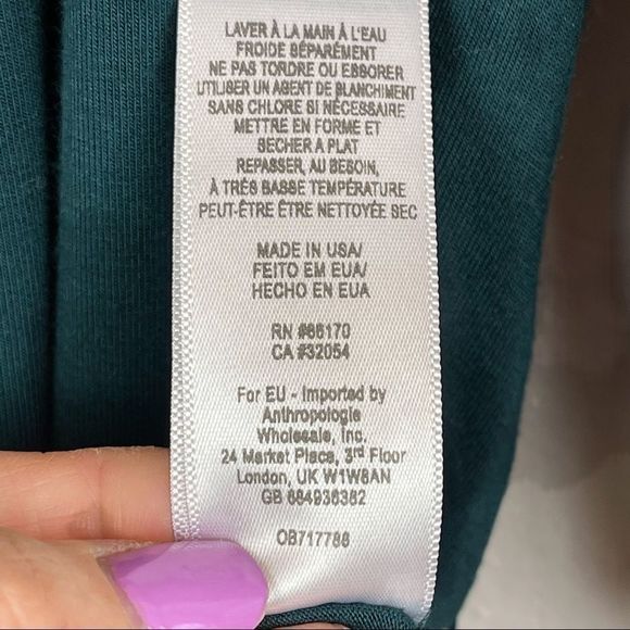 ANTHROPOLOGIE MAEVE Ceres Ruched Green Dress XXS - Picture 8 of 9